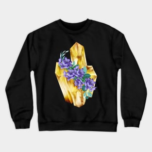 Crystal Magic Citrine Crewneck Sweatshirt